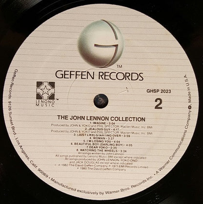 The John Lennon Collection - secondary