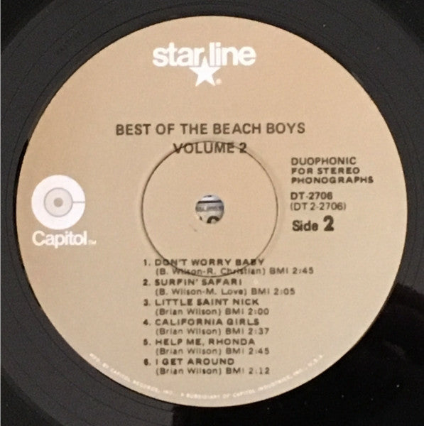 Best Of The Beach Boys, Vol. 2 - secondary