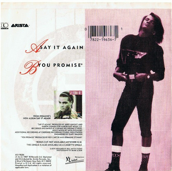Say It Again / You Promise - secondary