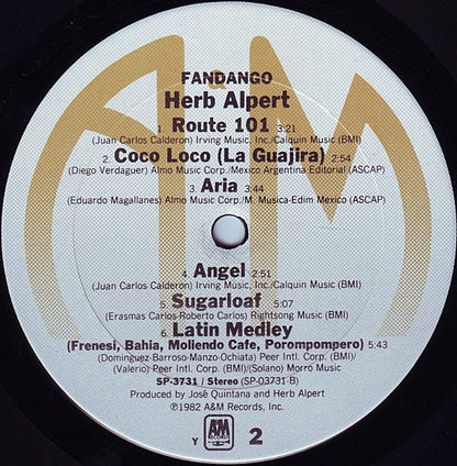 Herb Alpert - Fandango