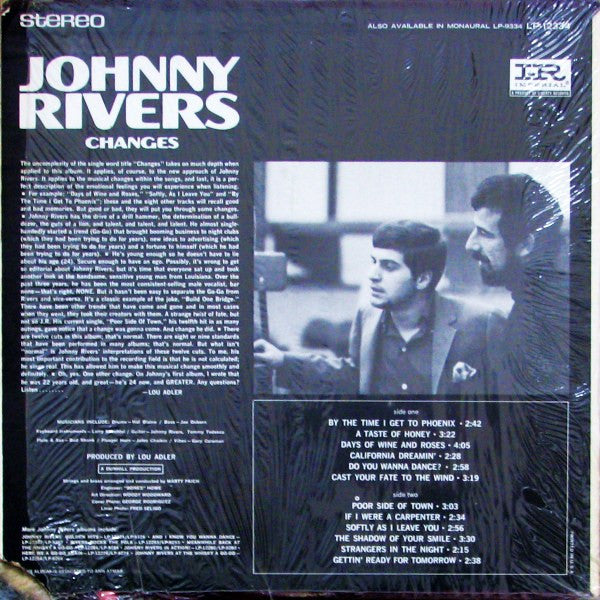 Johnny Rivers - Changes