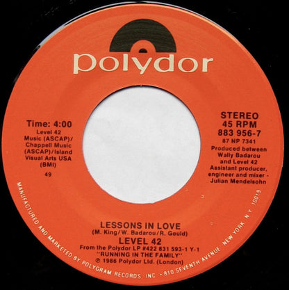 Lessons In Love - secondary