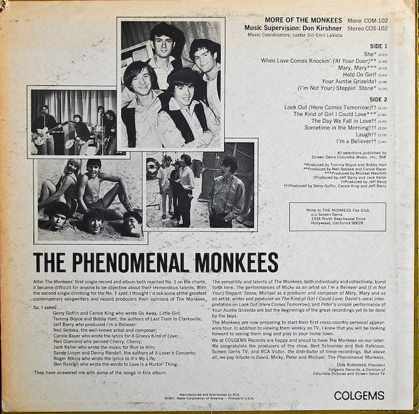 More Of The Monkees - secondary