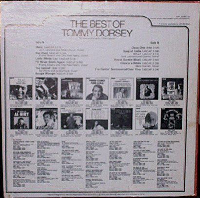 Tommy Dorsey And His Orchestra - The Best Of Tommy Dorsey