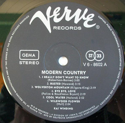 Kai Winding - Modern Country