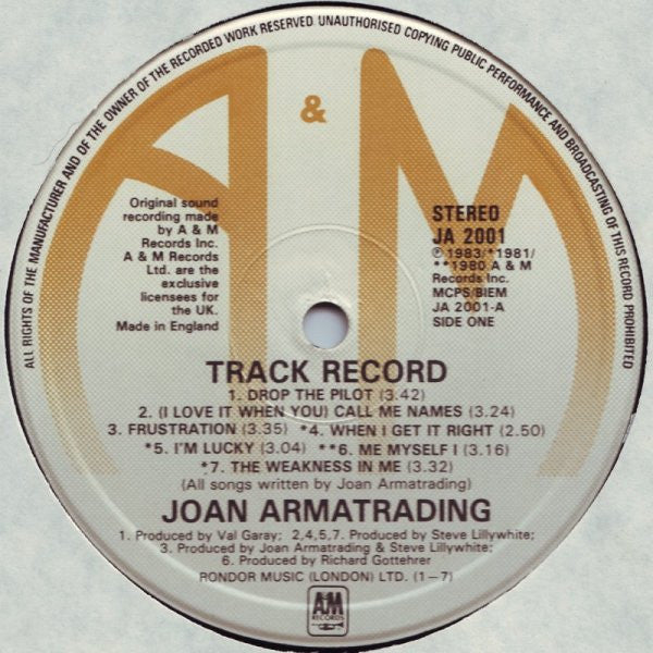 Track Record - secondary