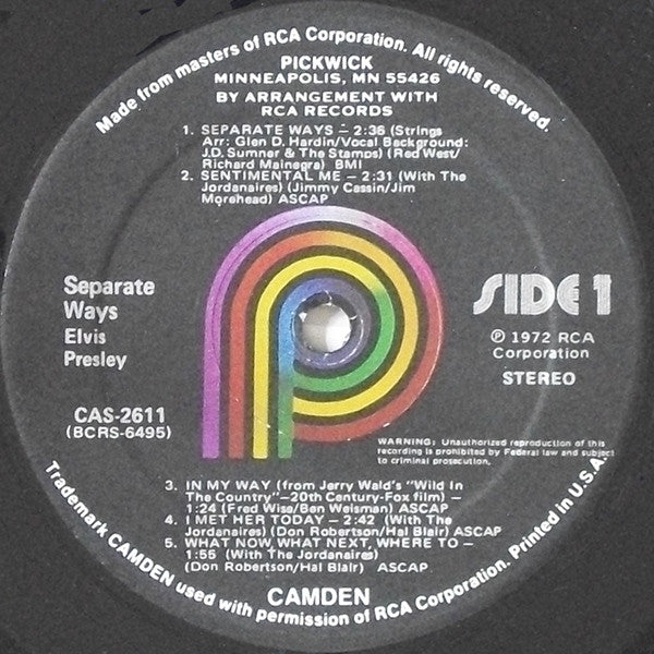 Separate Ways - secondary