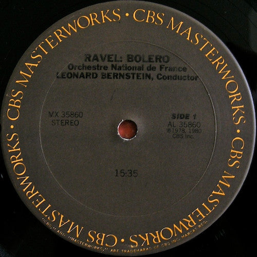 Leonard Bernstein, Orchestre National De France, Andrew Kazdin, Thomas Z. Shepard - Ravel: Bolero