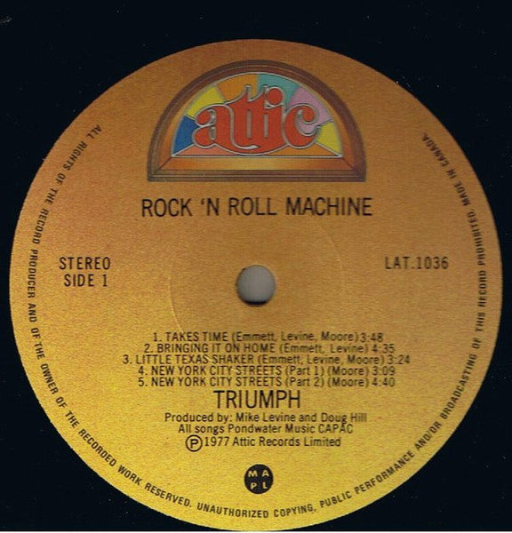 Rock & Roll Machine - secondary