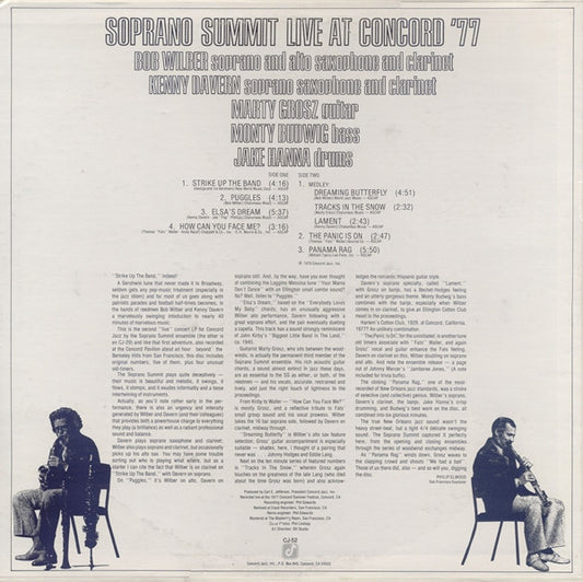 Live At Concord '77 - secondary