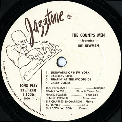 The Count's Men Featuring Joe Newman - secondary