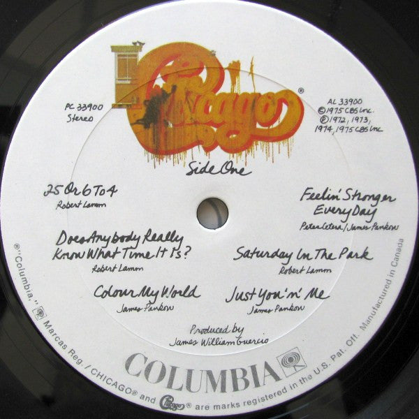 Chicago IX Chicago's Greatest Hits - secondary