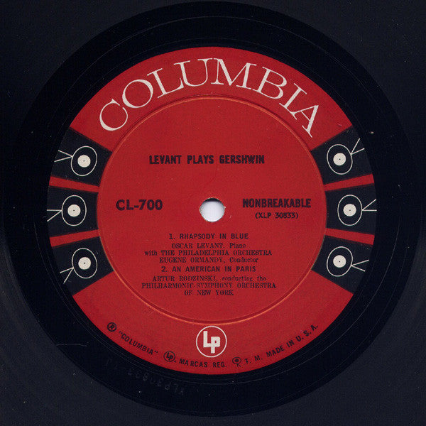 Levant Plays Gershwin - secondary