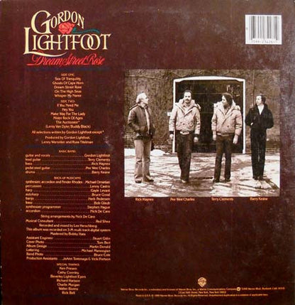 Gordon Lightfoot - Dream Street Rose