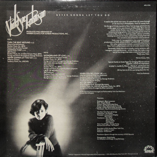 Never Gonna Let You Go - secondary