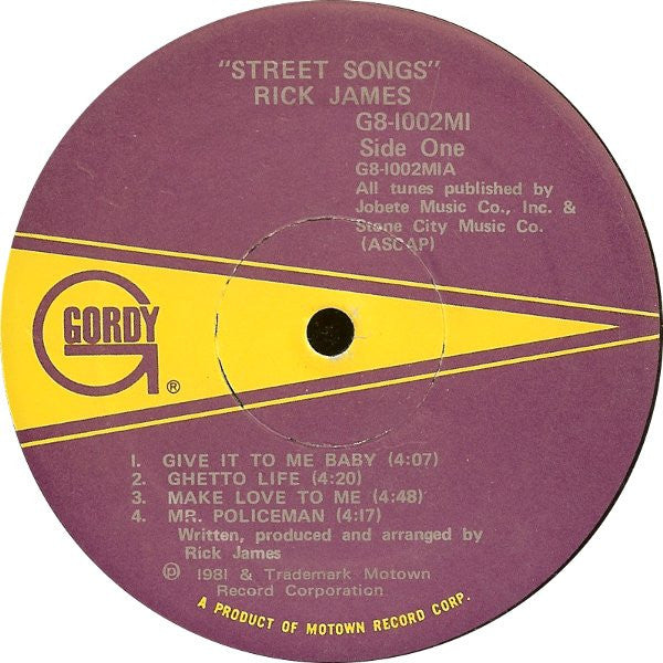 Street Songs - secondary