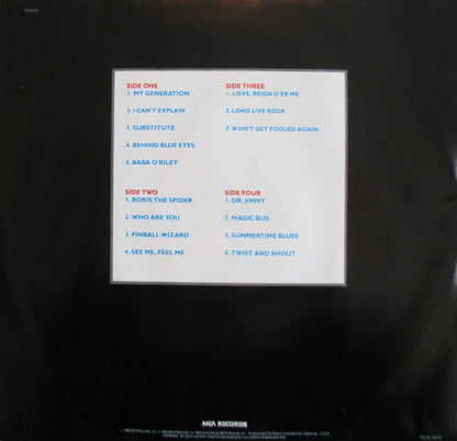 The Who - Who's Last