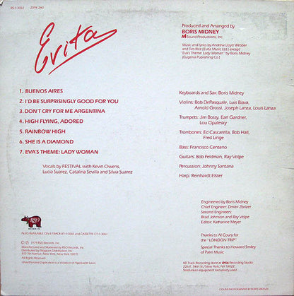 Evita - secondary