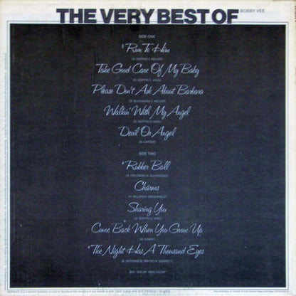 The Very Best Of Bobby Vee - secondary