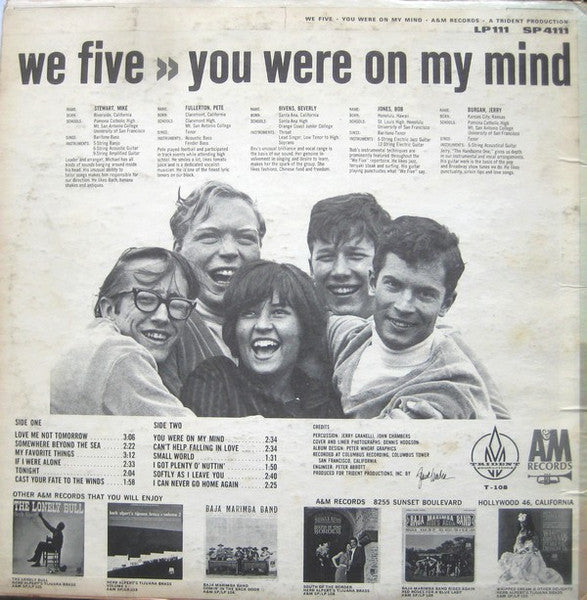 You Were On My Mind - secondary