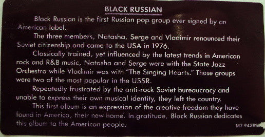 Black Russian - secondary