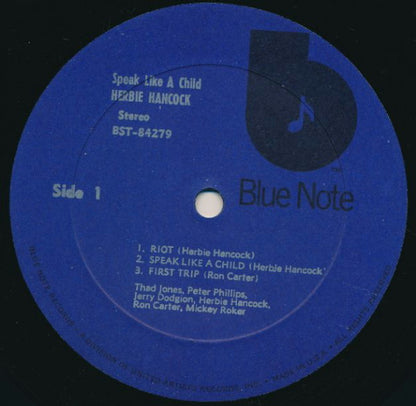 Speak Like A Child - secondary