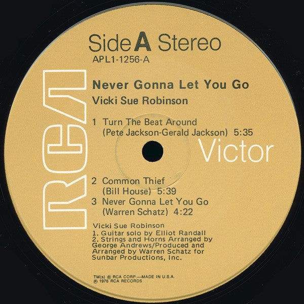 Never Gonna Let You Go - secondary