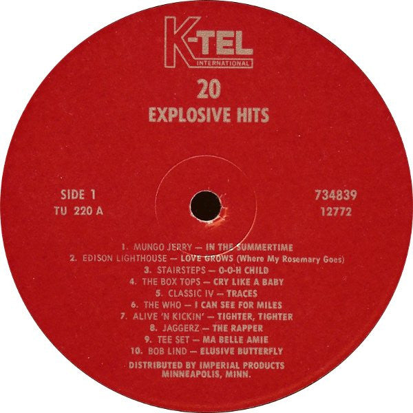 20 Explosive Hits - secondary
