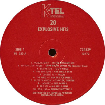 20 Explosive Hits - secondary