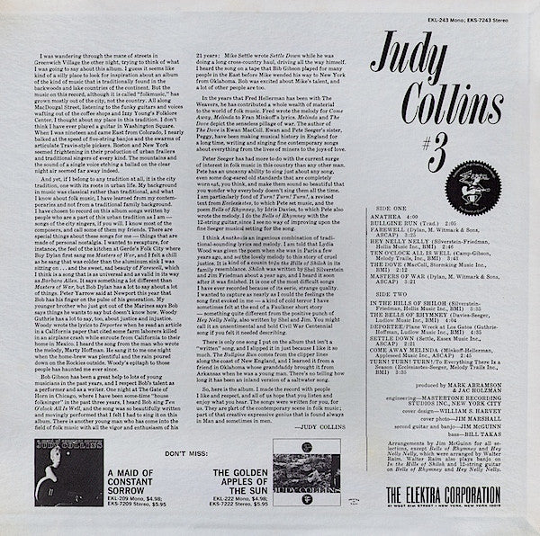 Judy Collins #3 - secondary