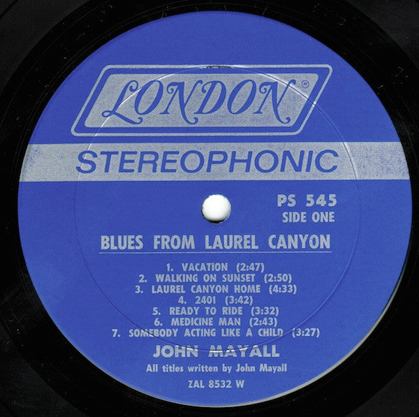 John Mayall - Blues From Laurel Canyon