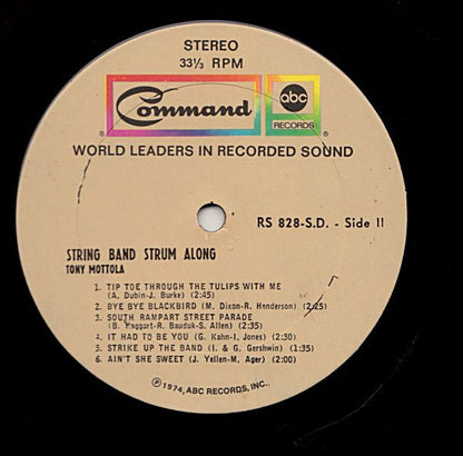 Tony Mottola - String Band Strum-Along