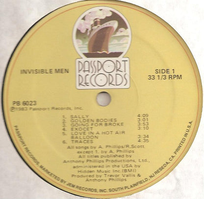 Invisible Men - secondary