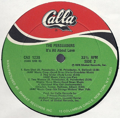 It's All About Love - secondary