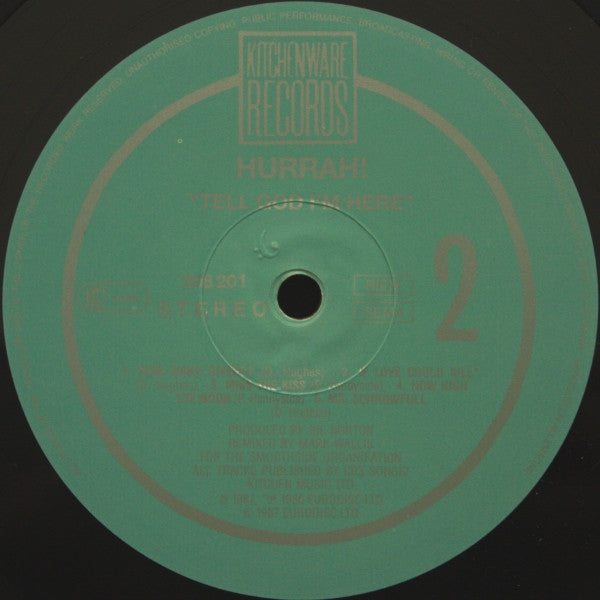 Hurrah! - Tell God I'm Here