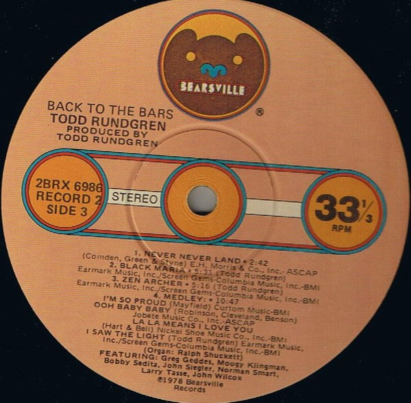 Back To The Bars - secondary