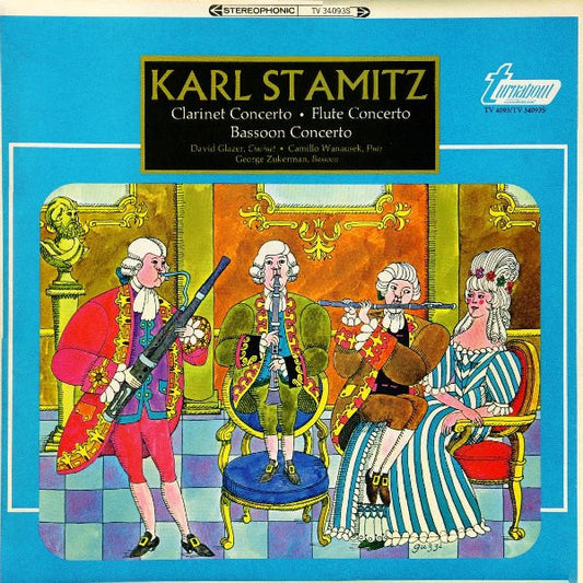 Carl Stamitz - Concerti For Clarinet, Flute & Bassoon