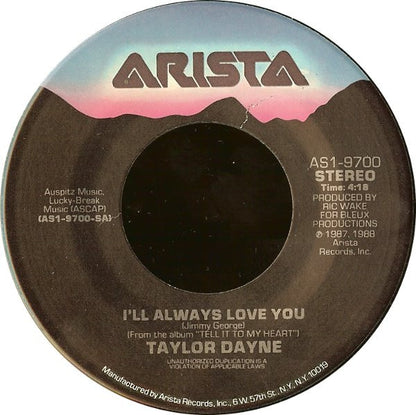 I'll Always Love You - secondary