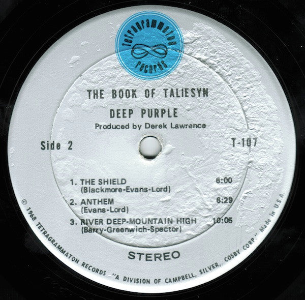 The Book Of Taliesyn - secondary