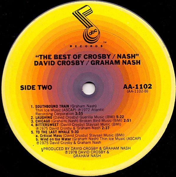 Crosby & Nash - The Best Of David Crosby And Graham Nash
