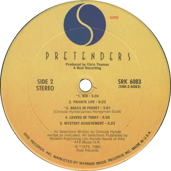 Pretenders - secondary