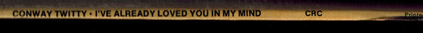 I've Already Loved You In My Mind - secondary