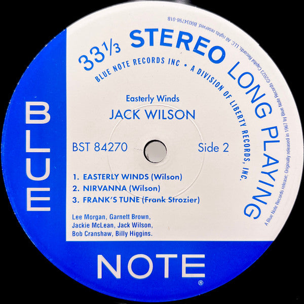 Easterly Winds - secondary