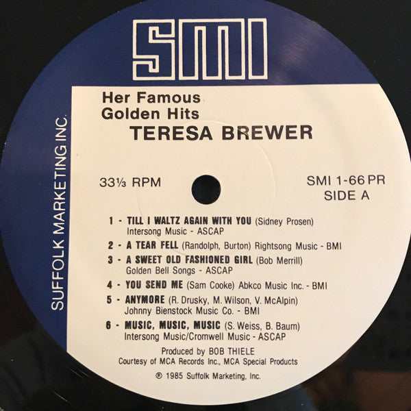 Teresa Brewer - Her Famous Golden Hits: Heart-Touching Love Songs
