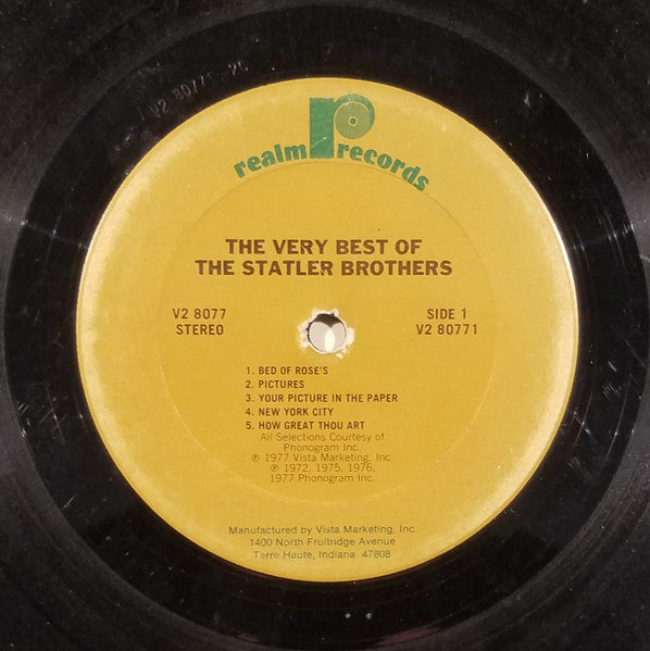 The Very Best Of The Statler Brothers - secondary