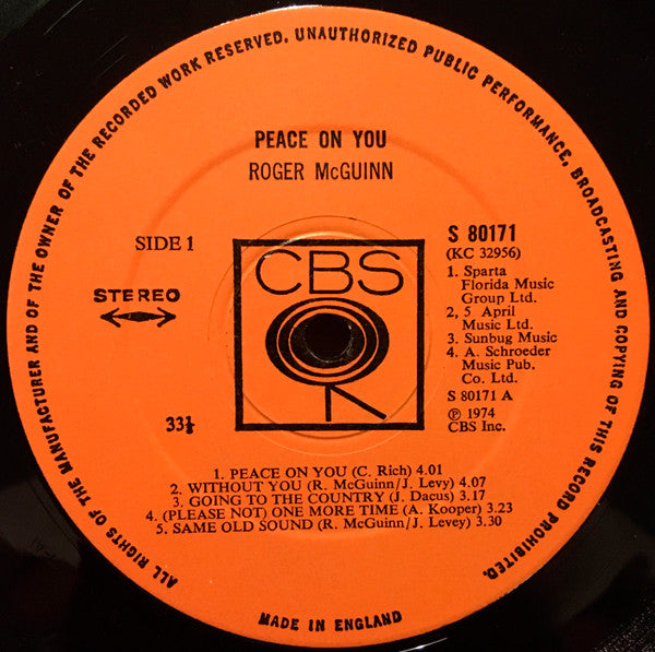 Peace On You - secondary