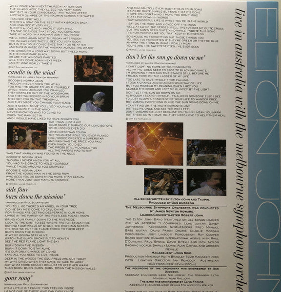 Live In Australia (With The Melbourne Symphony Orchestra) - secondary