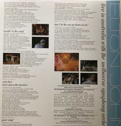 Live In Australia (With The Melbourne Symphony Orchestra) - secondary