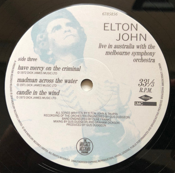 Live In Australia (With The Melbourne Symphony Orchestra) - secondary