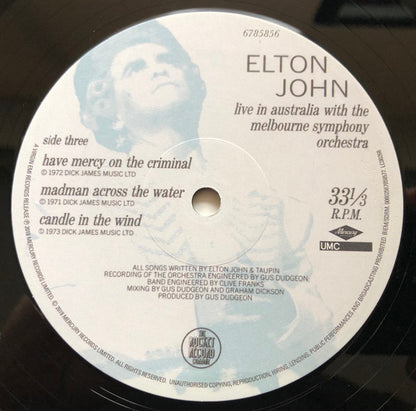 Live In Australia (With The Melbourne Symphony Orchestra) - secondary